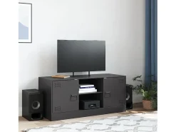 Móvel de TV 99x39x44 aço PT197500^ Móvel De Tv