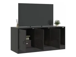 Best Móvel de TV 99x39x44 aço PT954848 Preto
