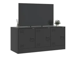 Best Móvel de TV 99x39x44 aço PT954848 Preto