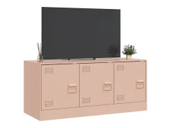 Móvel De Tv| Móvel de TV 99x39x44 aço PT647872 Rosa