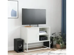 Móvel De Tv| Móvel de TV 100,5x39x60,5 aço azeitona PT787432 Verde