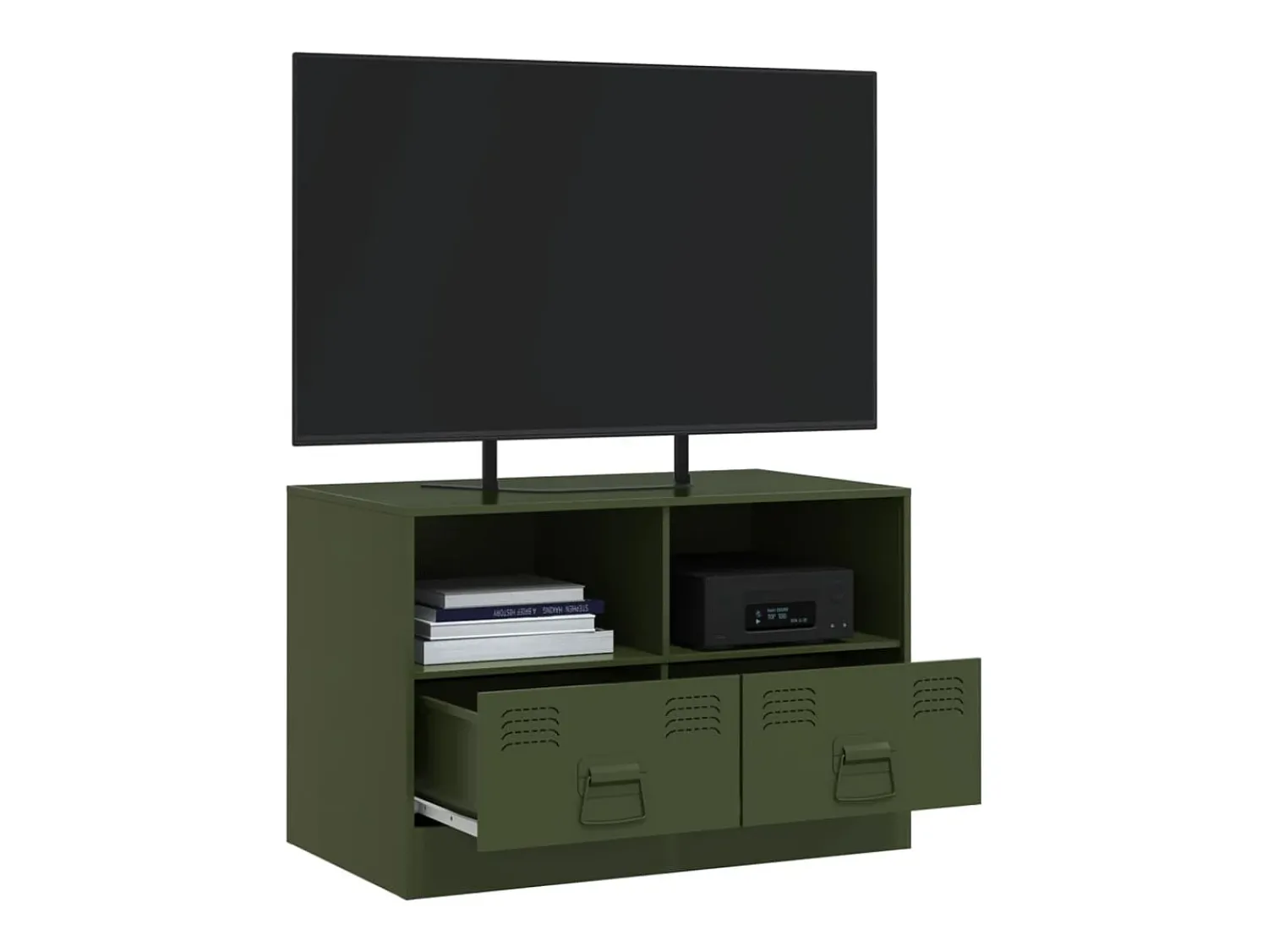 Best Móvel de TV 67x39x44 aço azeitona PT828811 Verde
