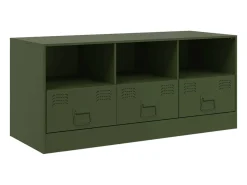 Móvel De Tv* Móvel de TV 99x39x44 aço azeitona PT564276 Verde
