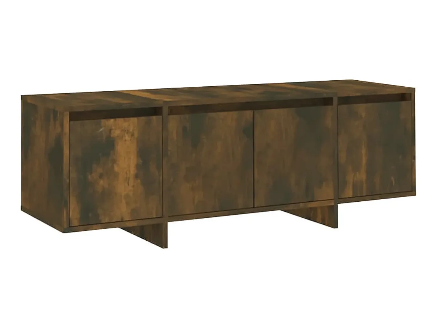 Móvel De Tv| Móvel de TV 120x30x40,5 cm aglomerado cor carvalho fumado PT928573 Castanho
