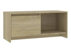Móvel De Tv* Móvel de TV 90x35x40 cm aglomerado cor carvalho sonoma PT617681 Bege