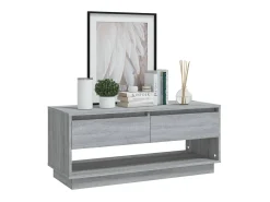 Móvel De Tv* Móvel de TV 102x41x44 cm aglomerado cor sonoma PT382824 Cinzento