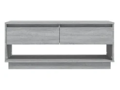 Móvel De Tv* Móvel de TV 102x41x44 cm aglomerado cor sonoma PT382824 Cinzento