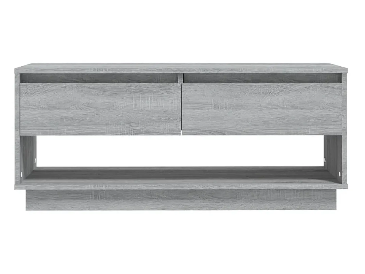 Móvel De Tv* Móvel de TV 102x41x44 cm aglomerado cor sonoma PT382824 Cinzento