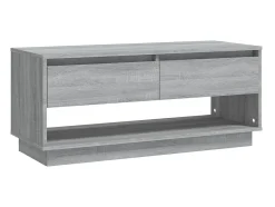Móvel De Tv* Móvel de TV 102x41x44 cm aglomerado cor sonoma PT382824 Cinzento
