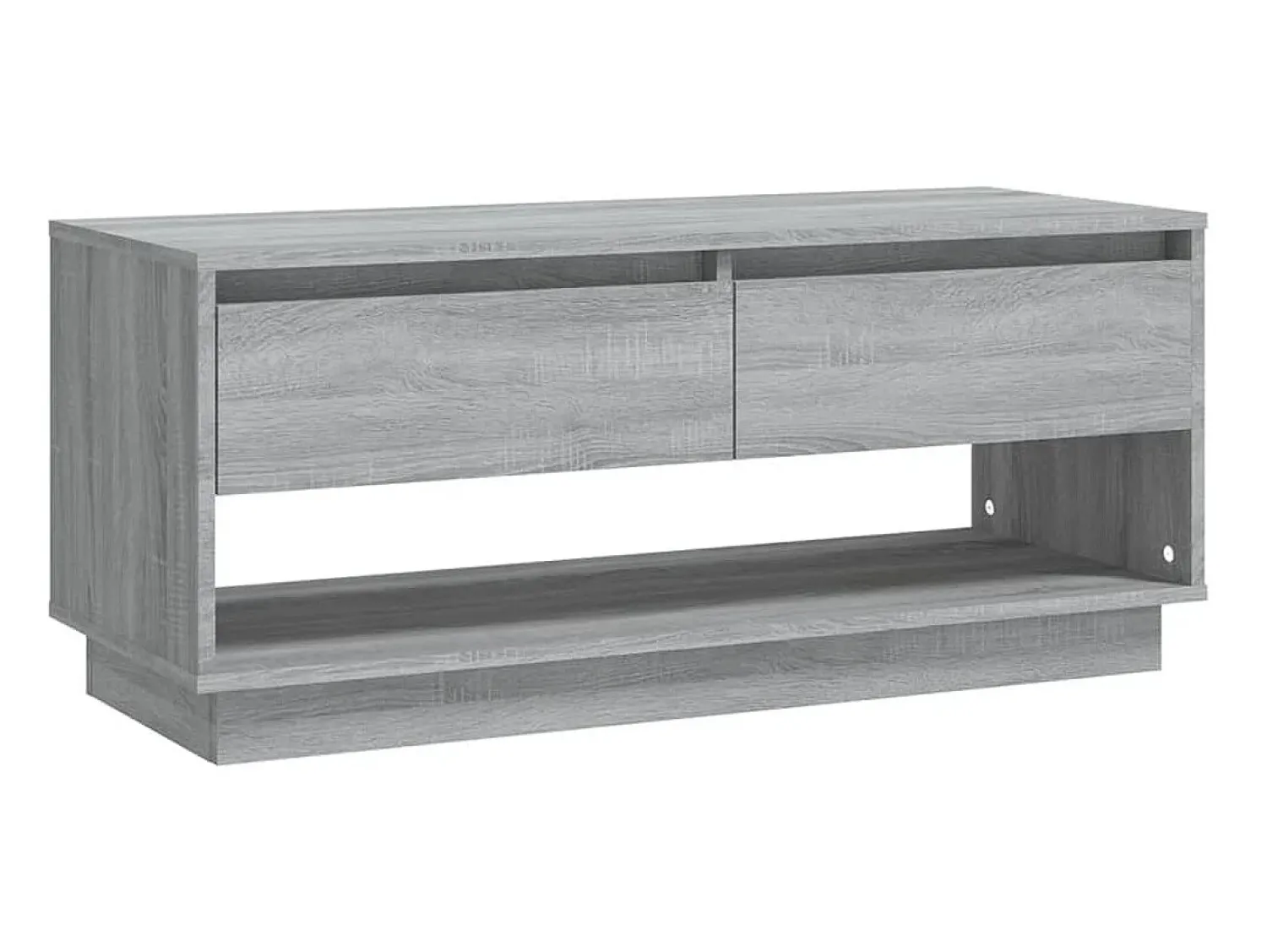 Móvel De Tv* Móvel de TV 102x41x44 cm aglomerado cor sonoma PT382824 Cinzento
