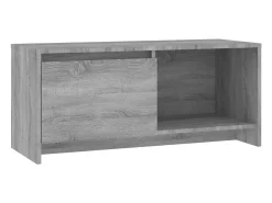 Móvel De Tv* Móvel de TV 90x35x40 cm aglomerado cor sonoma PT552723 Cinzento