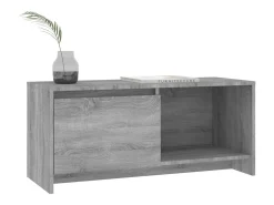 Móvel De Tv* Móvel de TV 90x35x40 cm aglomerado cor sonoma PT552723 Cinzento