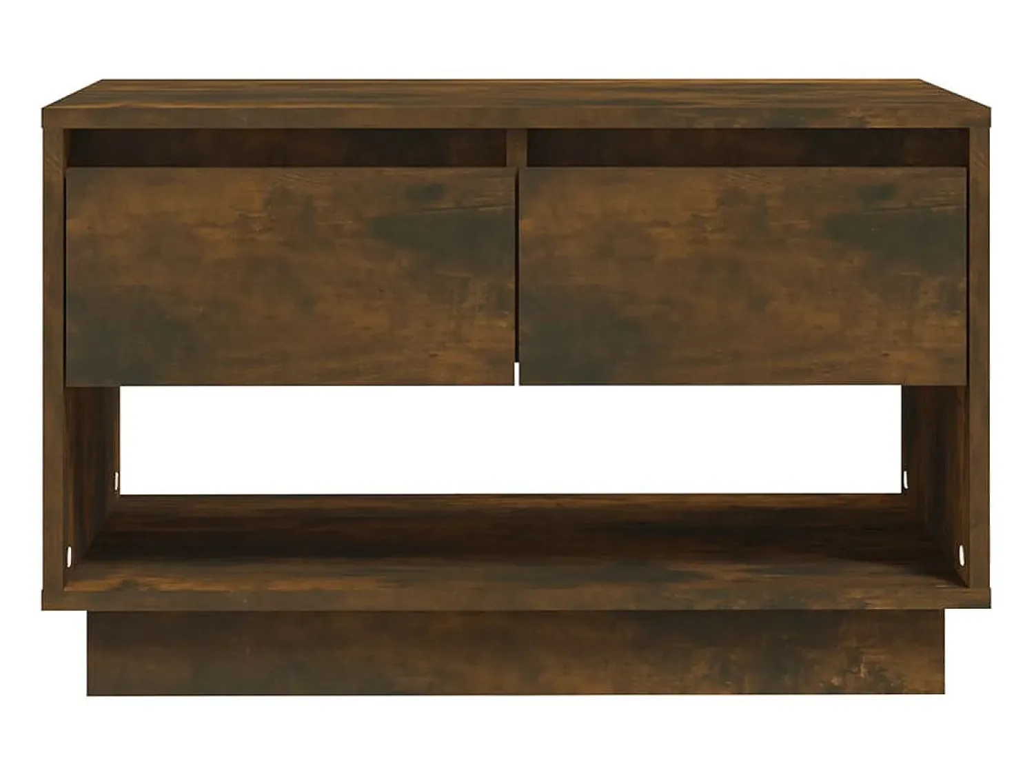 Móvel De Tv| Móvel de TV 70x41x44 cm aglomerado cor carvalho fumado PT553238 Castanho