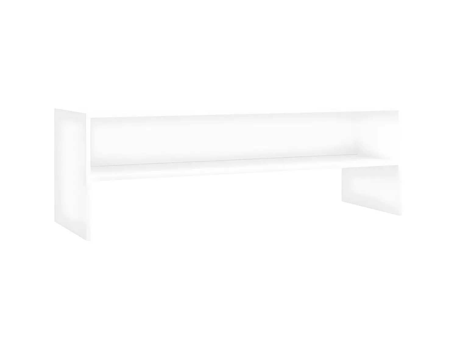Móvel De Tv* Móvel de TV 120x40x40 cm aglomerado PT459439 Branco