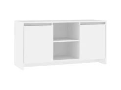 New Móvel de TV 102x37,5x52,5 cm aglomerado PT798964 Branco