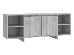 Móvel De Tv| Móvel de TV 130x35x50 cm aglomerado cor sonoma PT131298 Cinzento