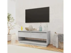 Móvel De Tv| Móvel de TV 102x41x44 cm aglomerado cimento PT624165 Cinzento