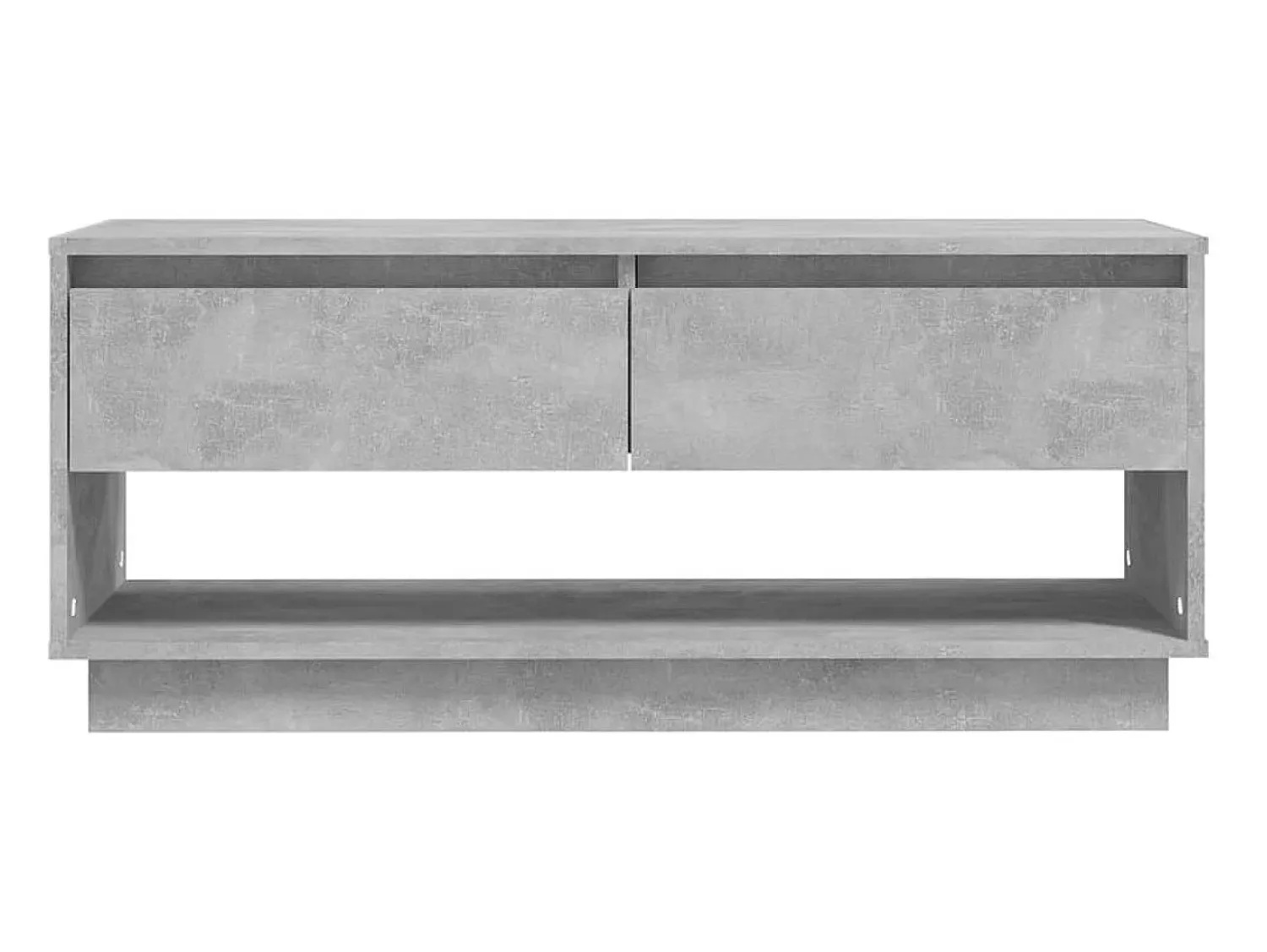 Móvel De Tv| Móvel de TV 102x41x44 cm aglomerado cimento PT624165 Cinzento