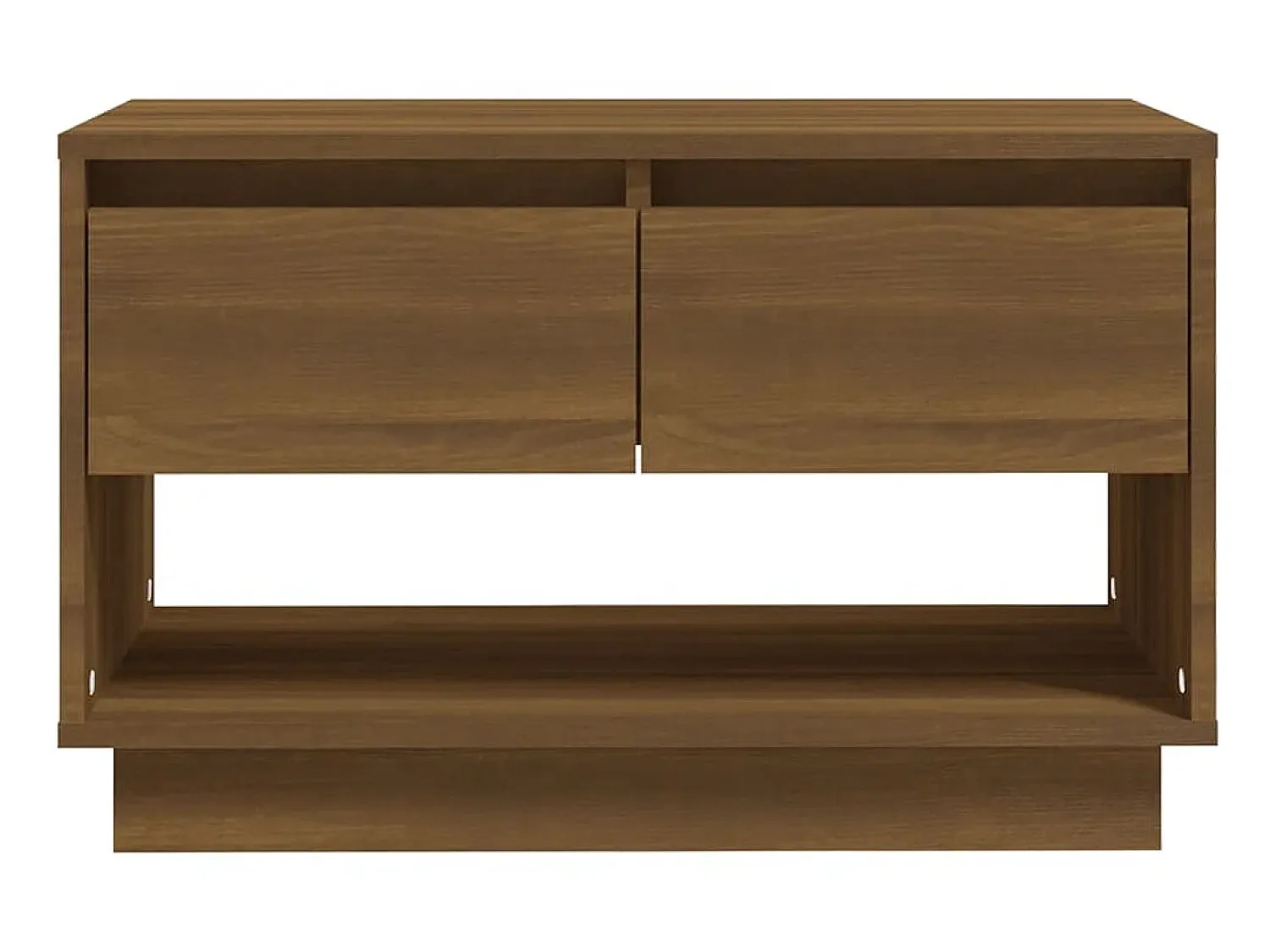 Best Móvel de TV 70x41x44 cm aglomerado cor carvalho PT169502 Castanho