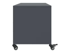 New vidaxl Móvel de TV 100,5x39x43,5 cm aço antracite Cinza antracite