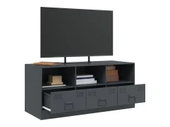 vidaxl Móvel de TV 99x39x44 cm aço antracite^ Móvel De Tv