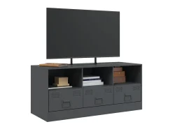 vidaxl Móvel de TV 99x39x44 cm aço antracite^ Móvel De Tv