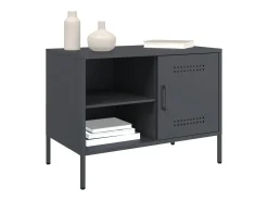Móvel De Tv| Móvel de TV 68x39x50,5 cm aço antracite PT707316 Cinza antracite