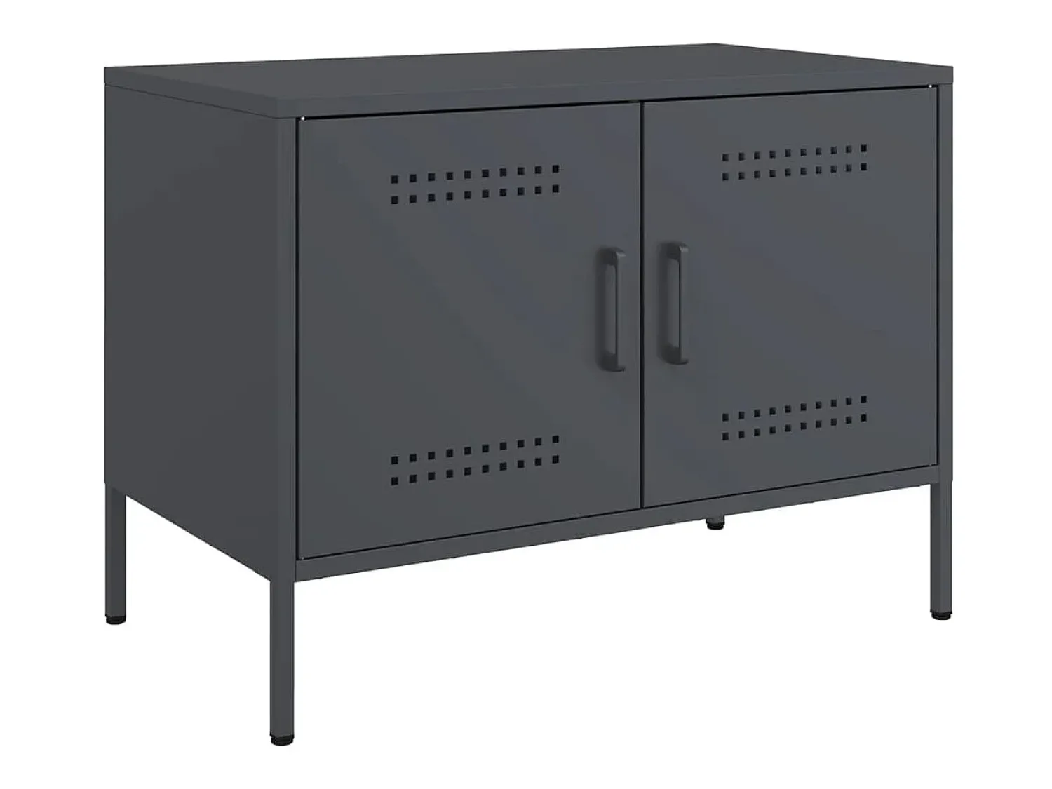 Móvel de TV 68x39x50,5 cm aço antracite PT679453^ Móvel De Tv