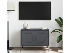 Móvel de TV 68x39x50,5 cm aço antracite PT679453^ Móvel De Tv
