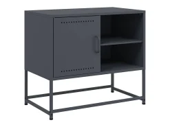 Móvel De Tv|vidaxl Móvel de TV 68x39x60,5 cm aço antracite Cinza antracite