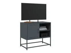 Móvel De Tv|vidaxl Móvel de TV 68x39x60,5 cm aço antracite Cinza antracite