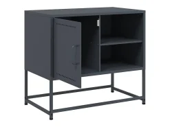 Móvel De Tv|vidaxl Móvel de TV 68x39x60,5 cm aço antracite Cinza antracite