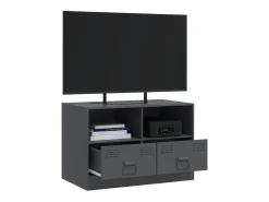 Hot Móvel de TV 67x39x44 cm aço antracite PT425743 Cinza antracite