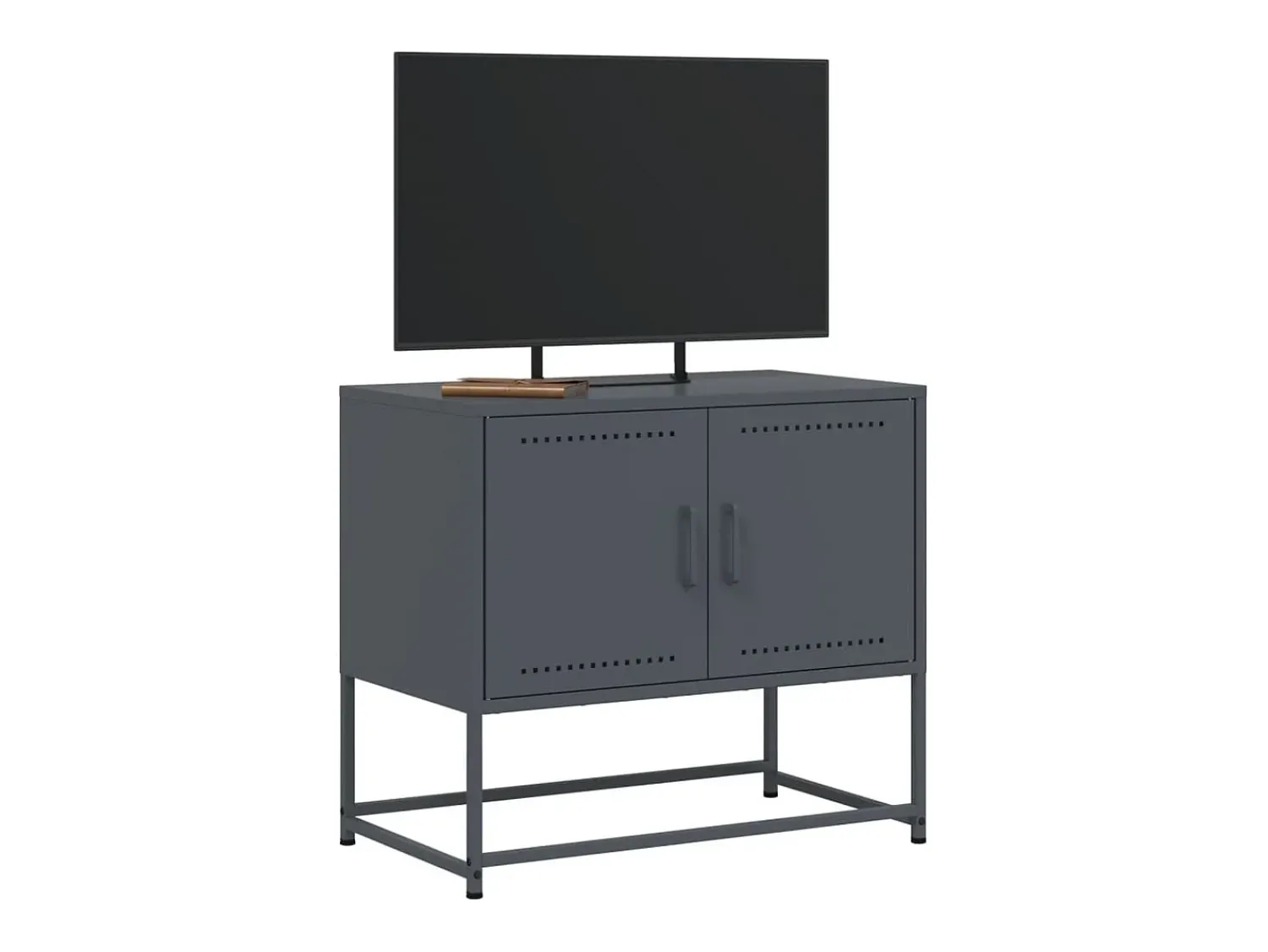Móvel De Tv| Móvel de TV 68,5x39x60,5 cm aço antracite PT637654 Cinza antracite