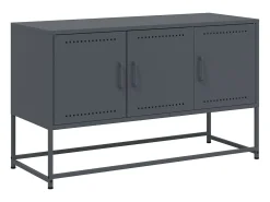 Móvel De Tv* Móvel de TV 100,5x39x60,5 cm aço antracite PT492388 Cinza antracite