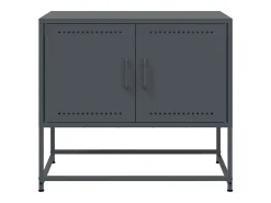 vidaxl Móvel de TV 68,5x39x60,5 cm aço antracite^ Móvel De Tv
