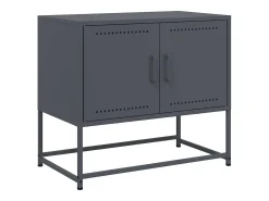 vidaxl Móvel de TV 68,5x39x60,5 cm aço antracite^ Móvel De Tv