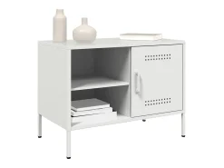 Móvel De Tv* Móvel de TV 68x39x50,5 cm aço PT781565 Branco