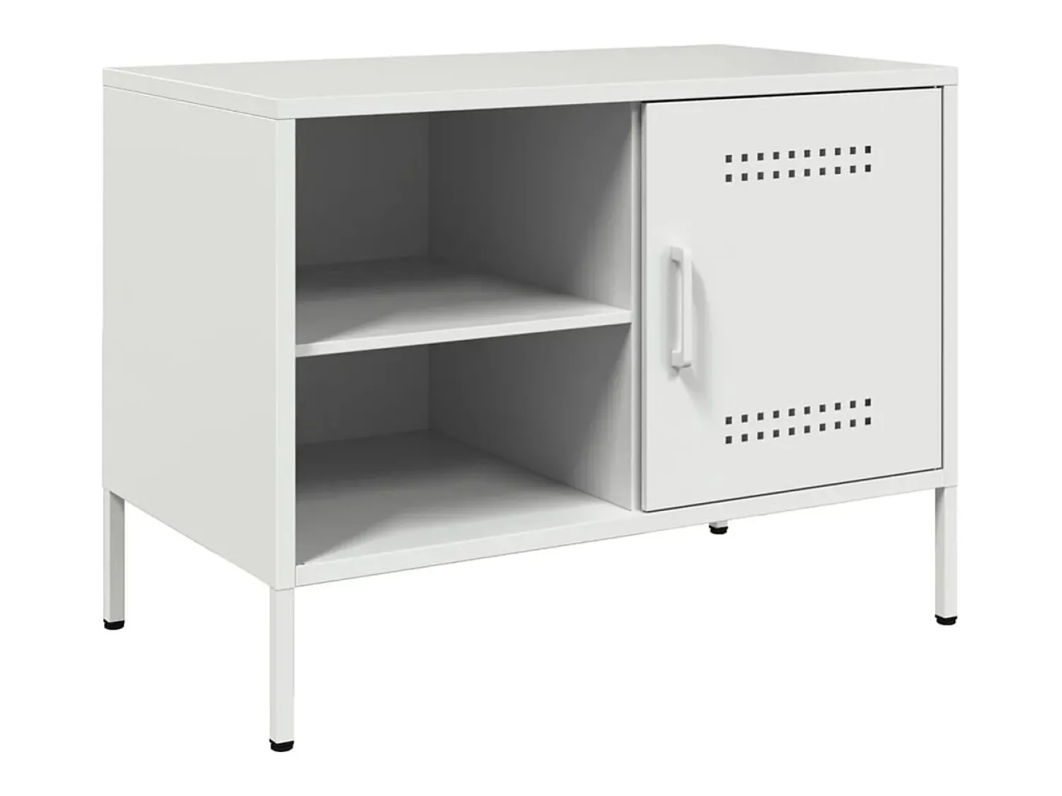 Móvel De Tv* Móvel de TV 68x39x50,5 cm aço PT781565 Branco