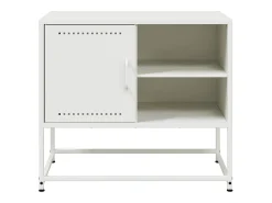 Móvel De Tv*vidaxl Móvel de TV 68x39x60,5 cm aço Branco