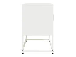 Móvel De Tv*vidaxl Móvel de TV 68x39x60,5 cm aço Branco