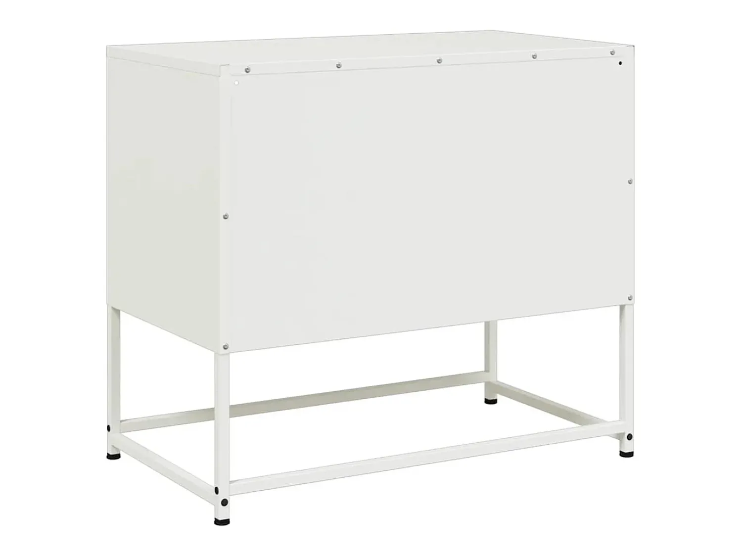 Móvel De Tv*vidaxl Móvel de TV 68x39x60,5 cm aço Branco