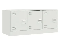 Móvel De Tv| Móvel de TV 99x39x44 cm aço PT338522 Branco