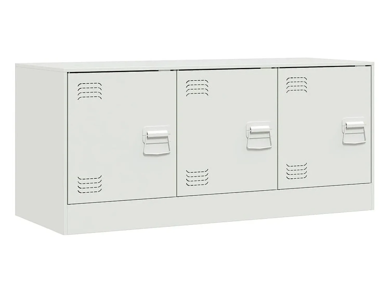 Móvel De Tv| Móvel de TV 99x39x44 cm aço PT338522 Branco