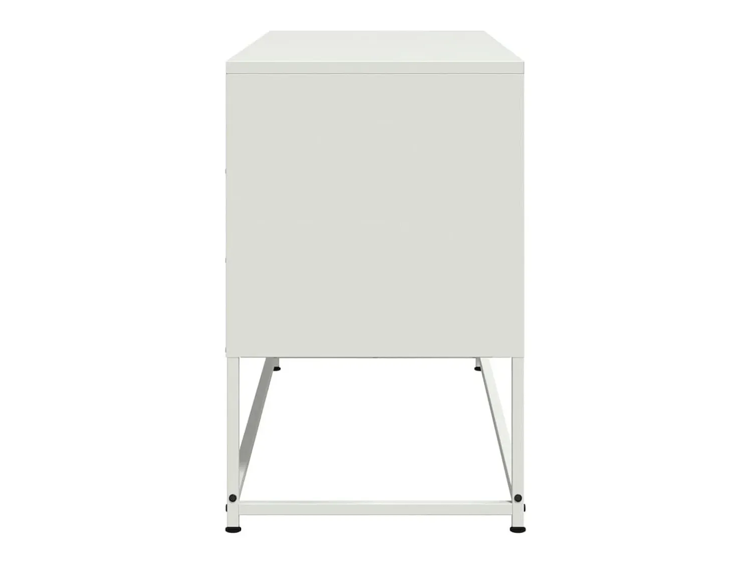 Móvel De Tv|vidaxl Móvel de TV 100,5x39x60,5 cm aço Branco