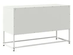 Móvel De Tv|vidaxl Móvel de TV 100,5x39x60,5 cm aço Branco