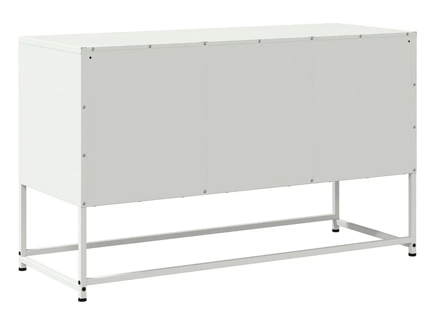 Móvel De Tv|vidaxl Móvel de TV 100,5x39x60,5 cm aço Branco