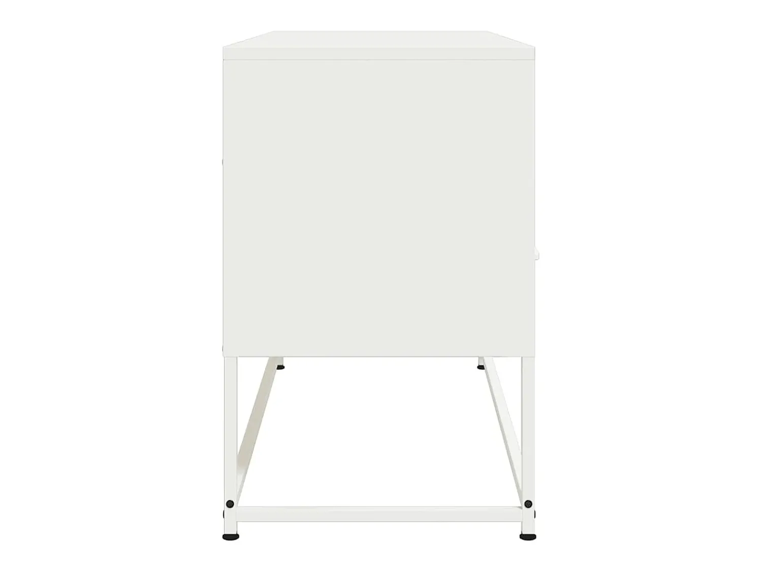 Móvel De Tv|vidaxl Móvel de TV 100,5x39x60,5 cm aço Branco