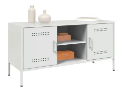 Móvel De Tv* Móvel de TV 100,5x39x50,5 cm aço PT825914 Branco
