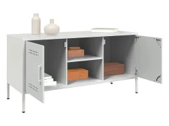 Móvel De Tv* Móvel de TV 100,5x39x50,5 cm aço PT825914 Branco